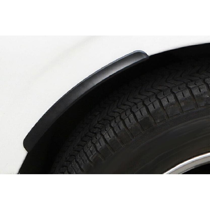 For Volvo XC60 2018-2024 Matte Black Wheel Eyebrow Arch Anti-Collision Strip 2PC
