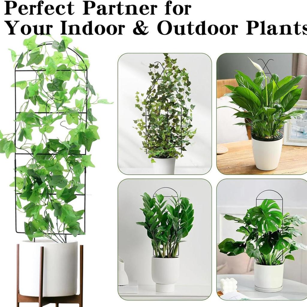 Trellis For Potted Plants Universal Stable Metal Houseplants Support Potted Plant Garden Trellis Stakes For Vine Ivy Clematis