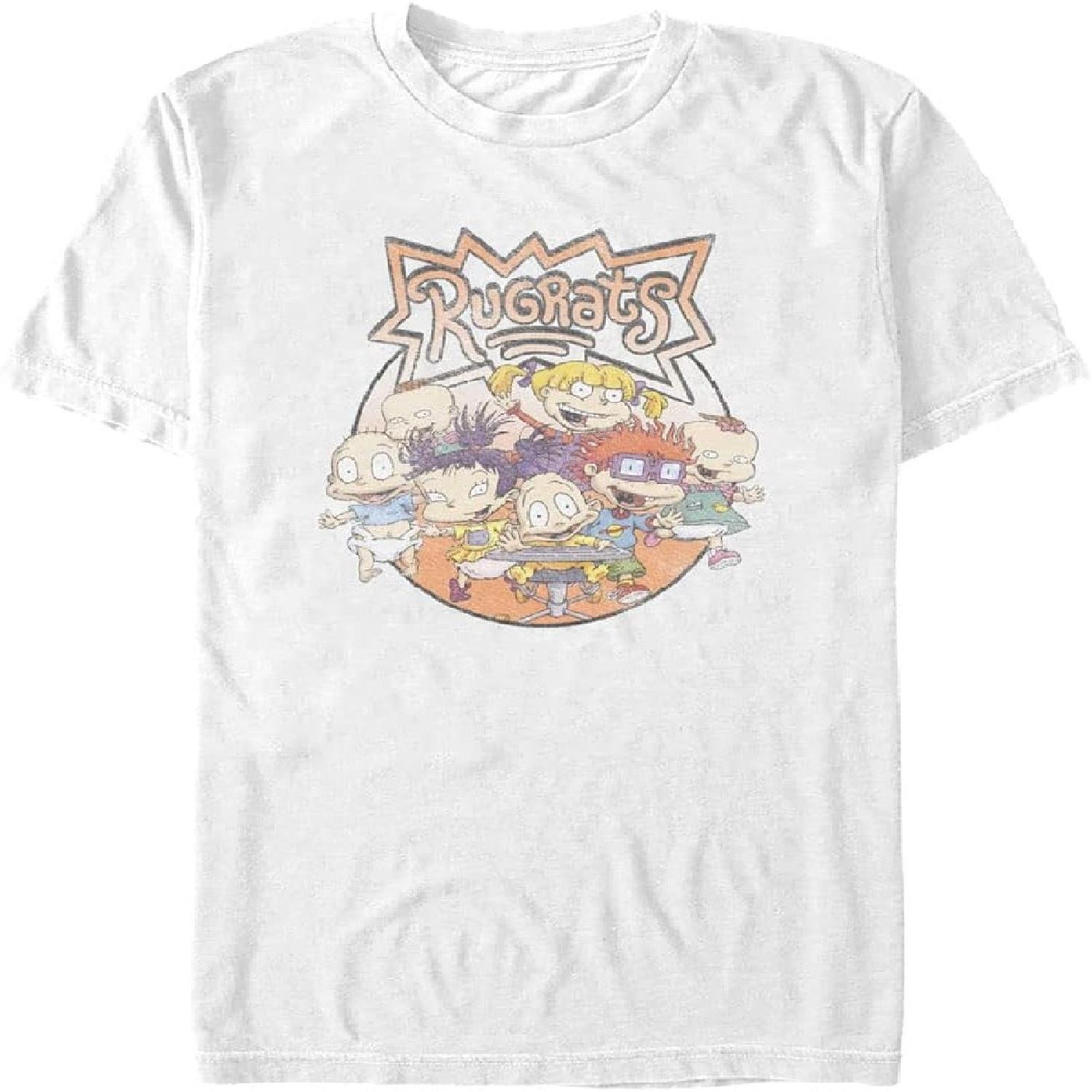 Nickelodeon Big & Tall Rugrats Grade Rats Men s Tops Short Sleeve Tee Shirt S