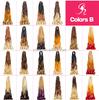 150g Crochet Braid Synthetic Hair Extensions Curly Braiding Hair Silky Loose Body Wave Pony Style Spiral Curl French Curls