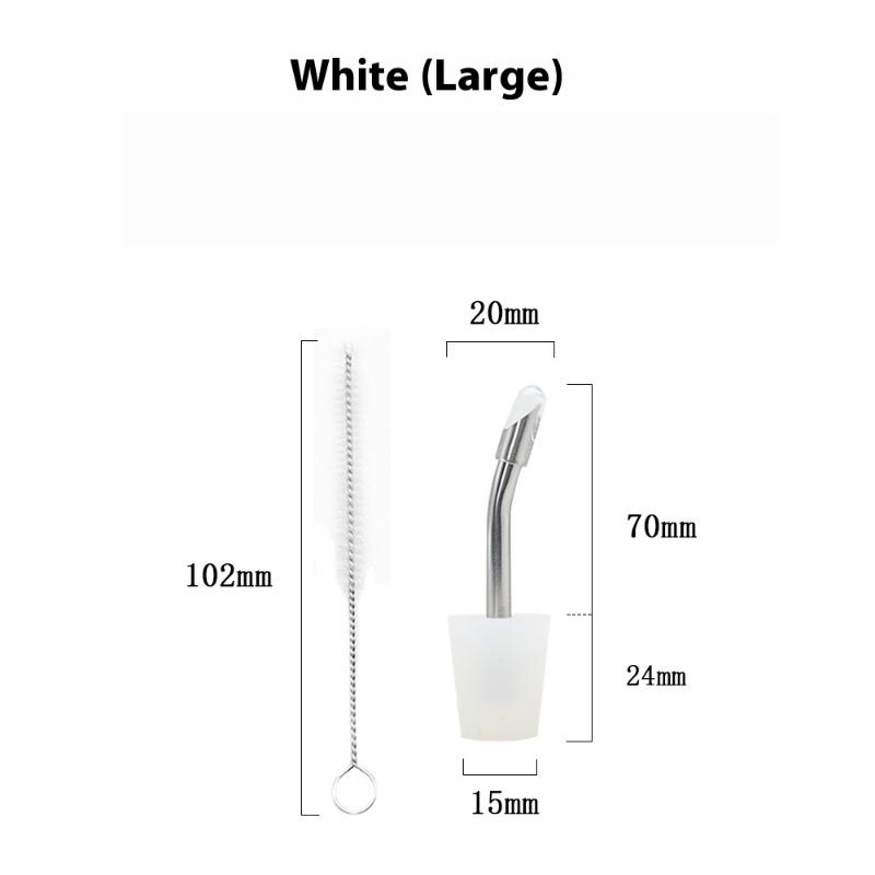 

Kettle Extension Nozzle For Outdoor Hiking Backpacking Stainless Steel Extended Kettle Mouth Silicone Coffee Pots Drip Nozzle