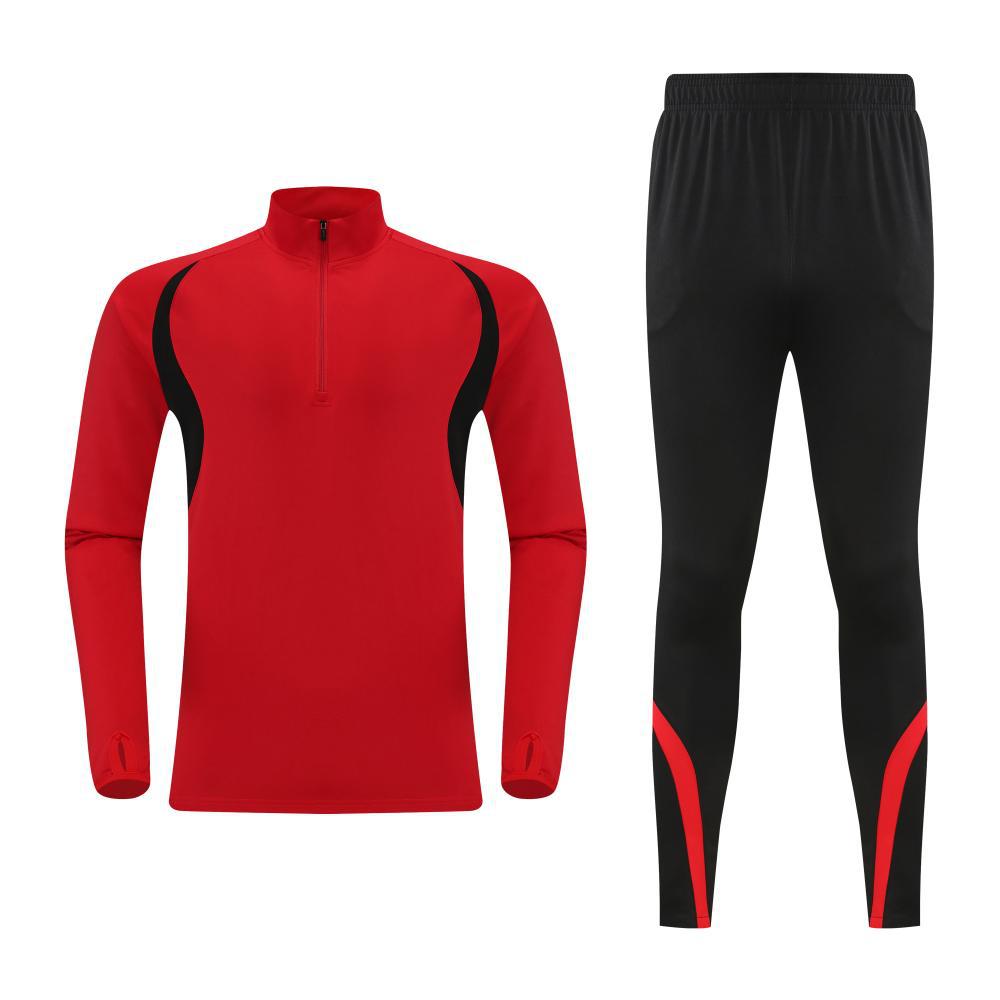 Football Suit Boys And Girls Autumn And Winter Suit Training Clothing Team Uniform Football Jersey Quick Drying Casual