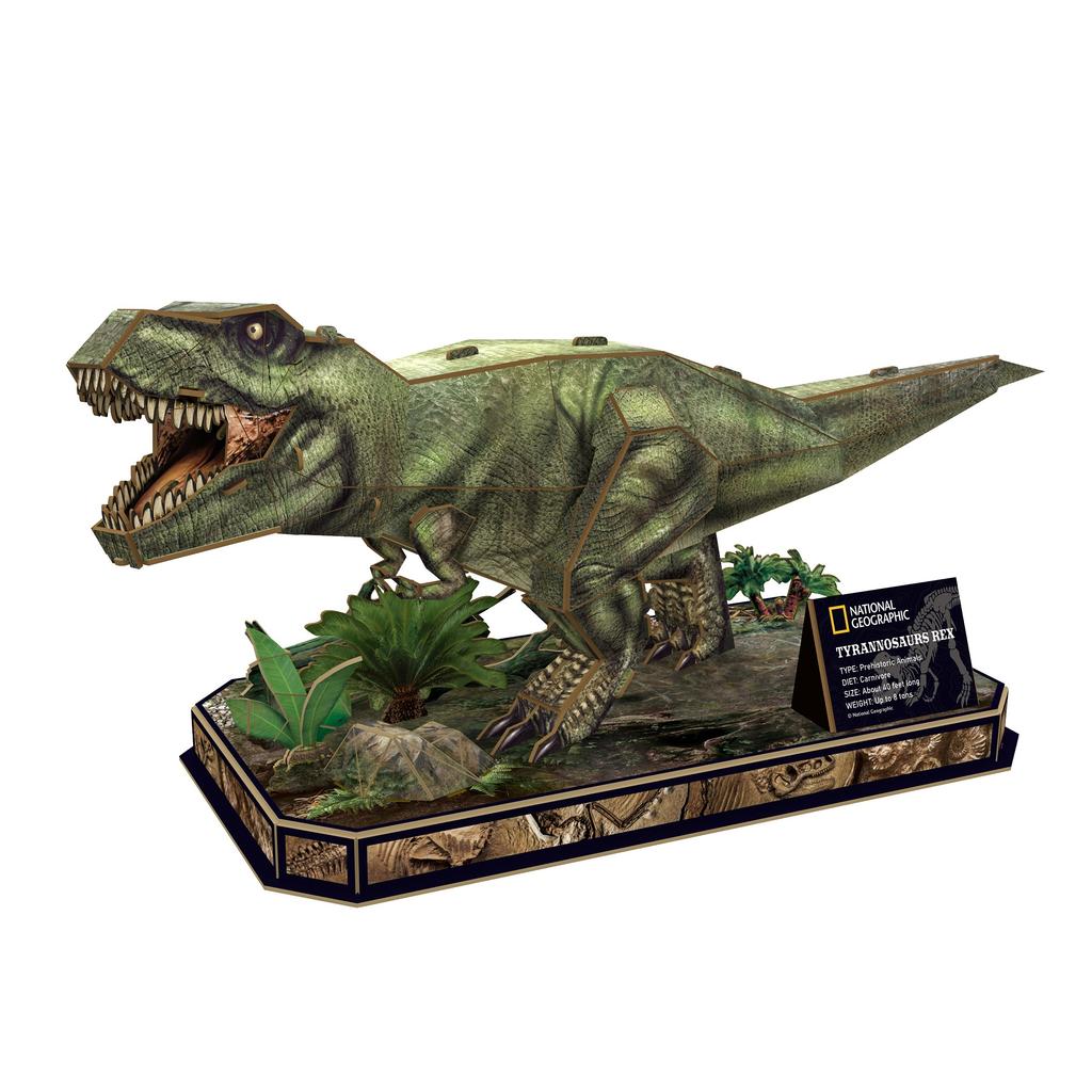 3D national geographic puzzle T-REX 0519