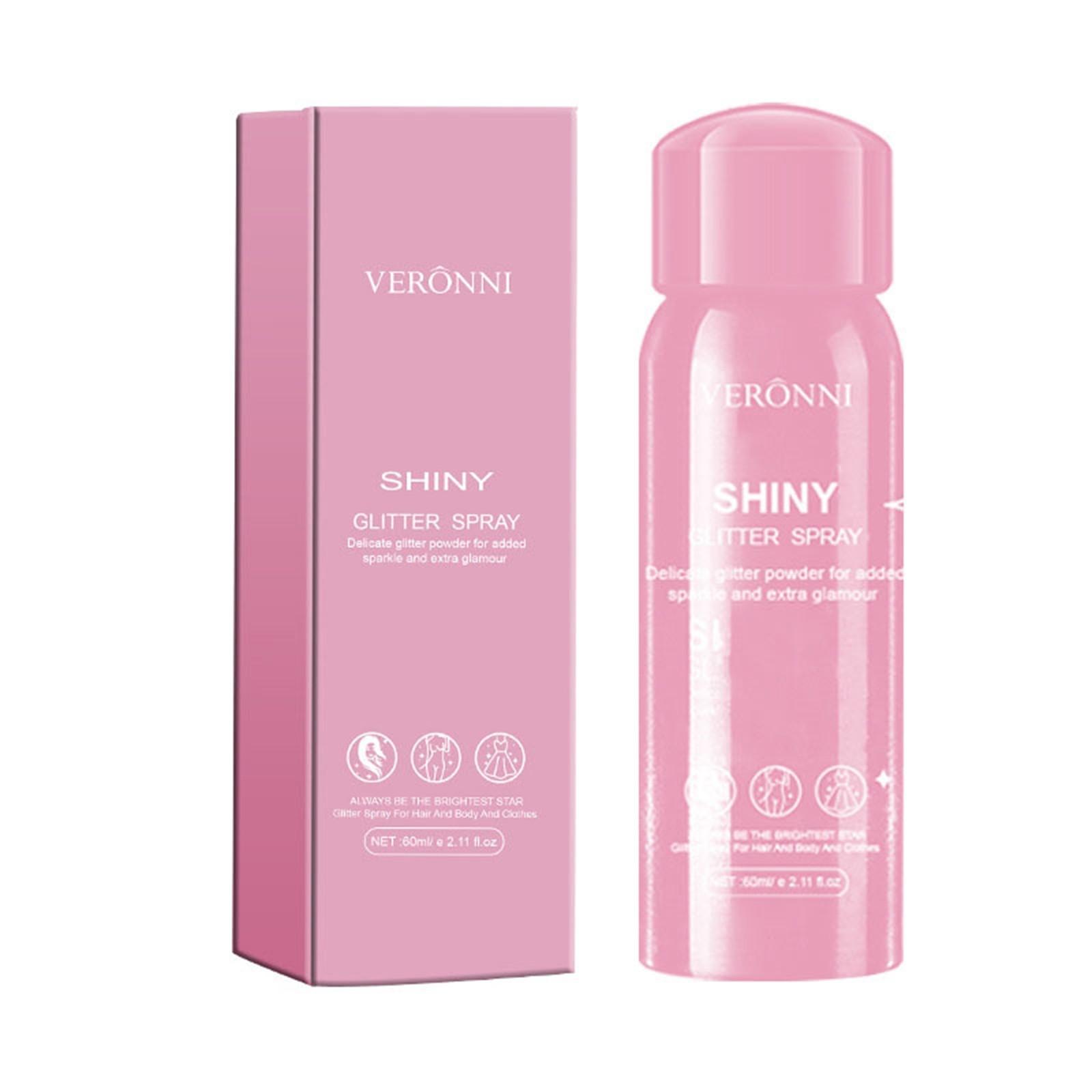 

Осветляющая пудра-спрей, которую нелегко снять, макияж, быстрая пленкообразующая блестящая пудра для тела, спрей, блестящая пудра One Size