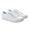 Lee Cooper Canvas White Lady [LCW-26-02-4078L] Yr. 41