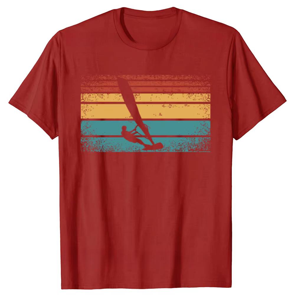 Funny Windsurf Windsurfing Surfing Surf Graphic Tshirts Men Womens Fashion Casual Tshirt Cotton Loose Clothes Shortsleev