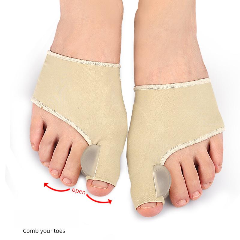 Cloth Hallux Valgus Orthosis, Day and Night Orthopedic Care Cover, Big Toe Splitter