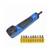 90 Degree Extension Driver Right Angle Attachment 1/4" Reversing Corner Changer Ratchet Screwdriver Adjustable Power Driver Tool