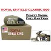 Royal Enfield "Desert Storm Petrol Fuel Gas Tank" For Classic 500