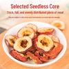 Seedless Dried Hawthorn Slices, 80g Can - Pitted Center Circle