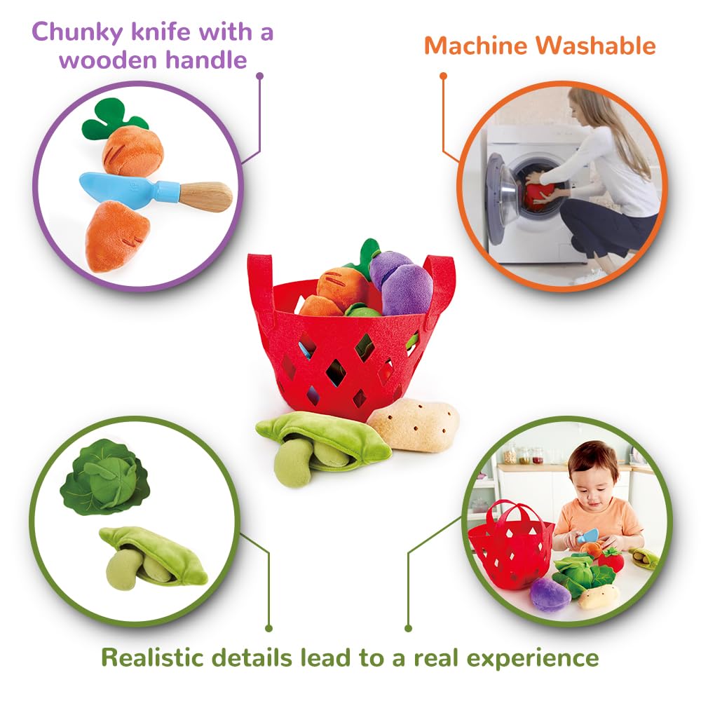 Hape Soft Vegetable Basket E3167