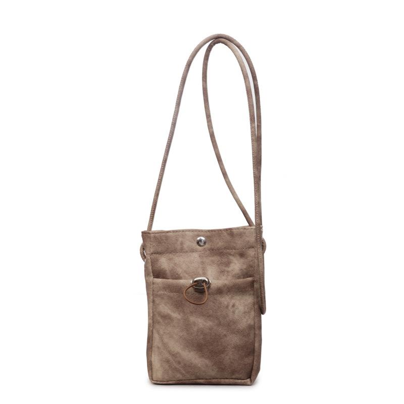 Minimalist Style Phone Bag, Crossbody Pocket, Small Change Bag, Versatile for Class, Single-shoulder Commuting Bag