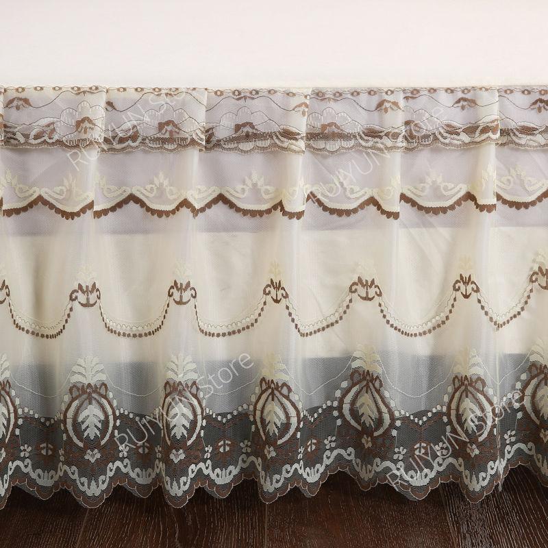 Prinzessinnen-Bettrock, rutschfester Matratzenbezug, dekorativer Bettrock aus Spitze, Tagesdecke, Bettdecke, Bettlaken, Bettwäsche, Heimtextilien