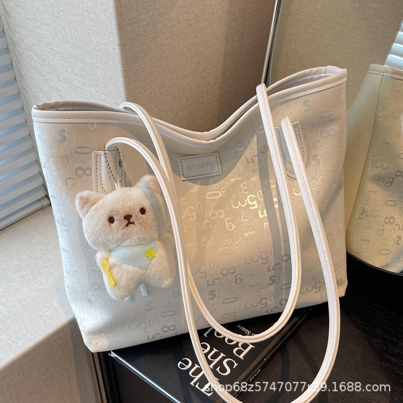 2025 New Large-capacity High-fashion Versatile Handbag Shoulder Bag Casual Trend Student Commuting Tote Bag for Women