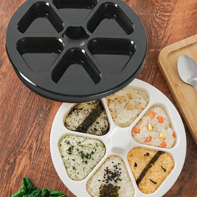 Diy Sushi Mold Lunch Triangle Rice Ball Lunch Box Onion Rice Ball Food Press Triangle Sushi Making Mold Sushi Set Kitchen Tools