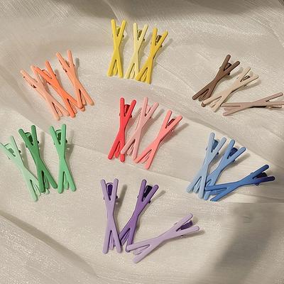Side Clips Children Hair Clips Small Duckbill Clips Girls Hair Clips Women Hairpins Bb Clips Sets