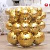 Elegant Christmas Sphere Ornament Christmas Hanging Pendant Assorted Checkered Sphere Baubles for Home Festivities