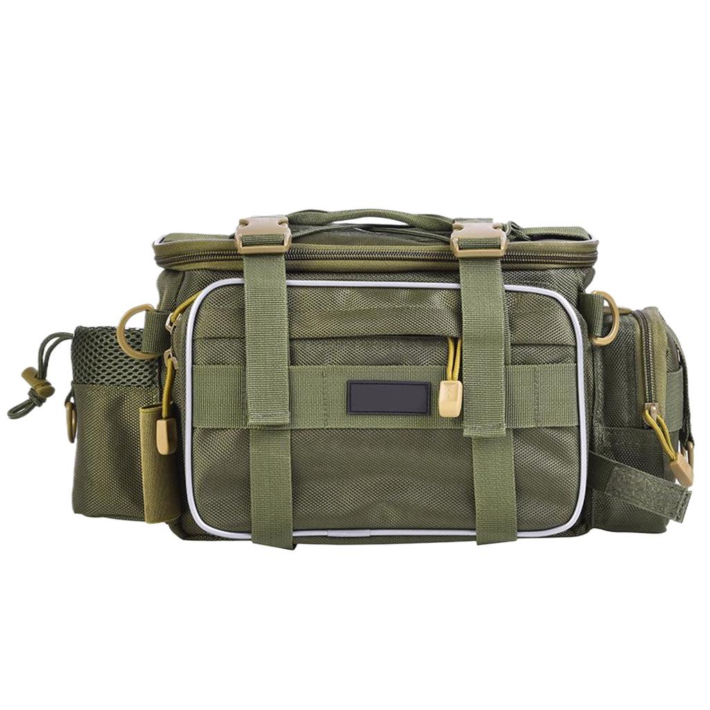 Thickened Tackle Bags Large Capacity Outdoor Fishing Reel Bait Box Hunting Storage Tackle Bags Camping Picnic Cycling Backpack