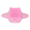 Foot Brush with Suction Cup Wall Mounted Foot Scrubber Sole Cleaning Massage Exfoliation Brush Pink