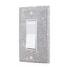 US Standard Creative Home Decoration Crystal Switch Panel Sticker Rhinestones Socket Frame Bling Plug Outlet Wall Plate Cover