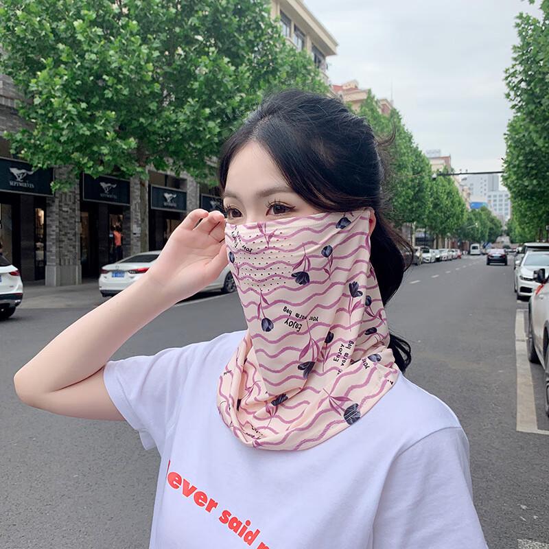 

FUTLSLY Summer Outdoor Cycling Face Mask with Neck Gaiter