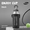 Large Capacity Borosilicate Glass Sports Water Bottle
