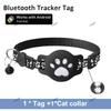 2026 Mini GPS Tracker Waterproof Tracking Tag with Collar Anti-Lost Dog Cat Global Locator for Android Google Find Hub App