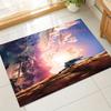 1pc Journey Through Mountains Carpet for Playroom Bedroom Living Room Sofa Home Decor,kids Game Area Rug Non-slip Floor Mat Y826135