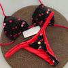 Neuer Bikini Damen Badeanzug Strandurlaub Bademode Leopardenmuster Sexy Bikini Set Strandbekleidung Badeanzug String Badeanzug Biquinis