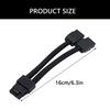 Computer Motherboard Extension Cable 2x 8Pin To 16Pin Splitter Extension Cable For 3090Ti 4070Ti 4080 4090 Graphics Card