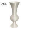Kreatives Heimdekor Retro Gebogene Dekorative Blumenvase, 3D-gedruckt Weiter Hals Stilvolle Balkondekoration Minimalistischer Tischplatten Blumenbehälter