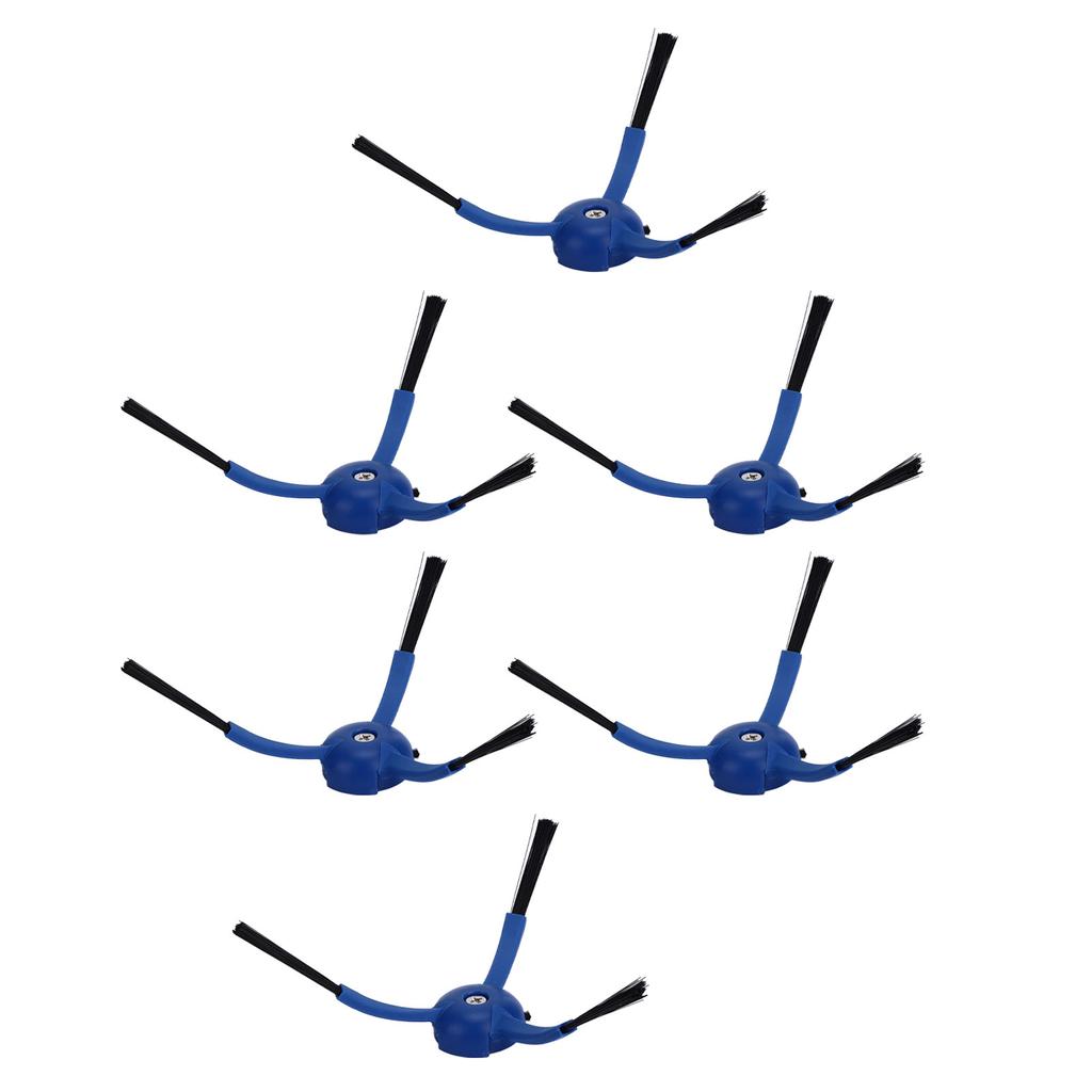 6PCS Vacuum Cleaner Side Brush Replacement ABS Blue Sweeper Side Brush for Eufy X8
