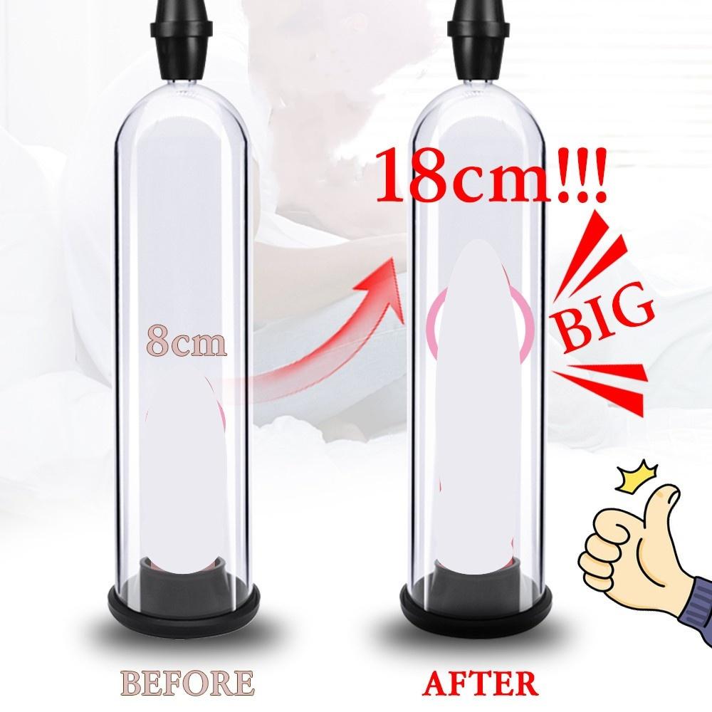 Male Penis Enhancement Erectie Cock Enlarger Trainer Penis Pump Vacuum Pump Dick Stimulate Extender Masturbator Sex Toys for Men