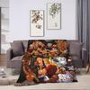 Super Soft Blanket Picnic Tekken Throw Blanket Flannel Bedspread For Couch Chair Aesthetic Sofa Bed Cover