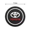 2026 Nouveau Pour Toyota 2 Pièces Porte-Gobelet Antidérapant en Silicone pour Voiture Tapis de Support pour Tasse d'Eau d'Intérieur Automobile Pour Toyota Corolla Camry RAV4 Yaris C-HR Av