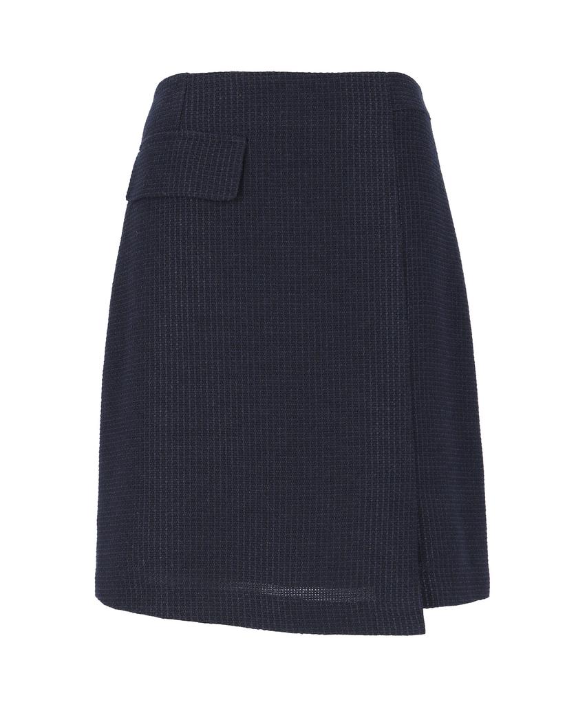 SOUP Asymmetrical Cut-Out Wrap Skirt (Oa4Srq4)