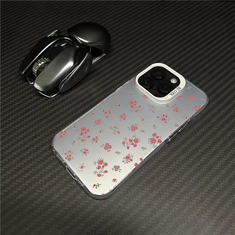 Applicable to Apple 11promax mobile phone case, new iphone11 advanced sense 11pro pink floral 11 beautiful 1