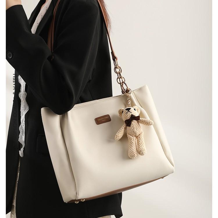 Premium Underarm Bag Large Capacity Commuter Shoulder Bag Soft Leather Tote Bag Women'S Messenger Bag