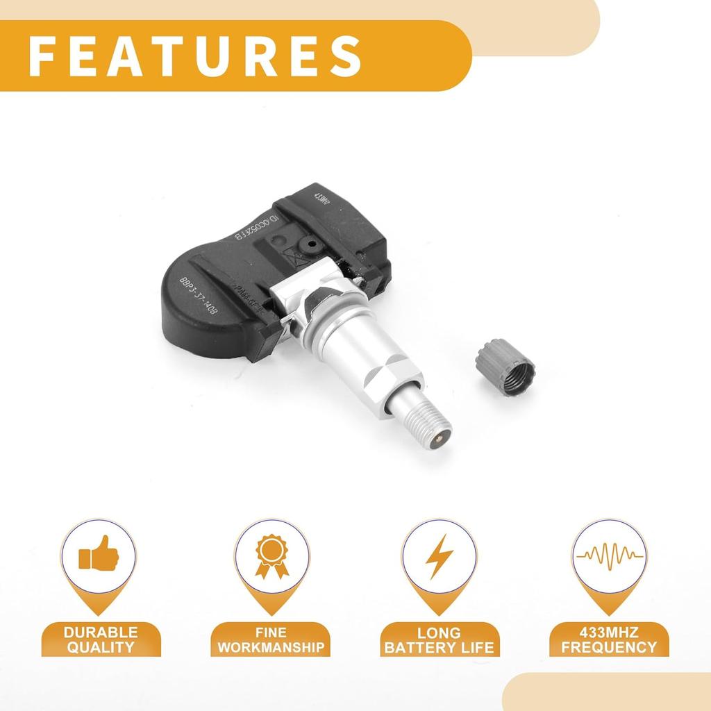 Tire Pressure Sensor No.BHB637140 TPMS Sensor for Mazda 3 2009-2019