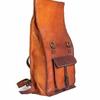 Herren-Laptoptasche aus Leder, groß, verstellbar, Rucksack, groß, zum Wandern, Reisen, Handgepäck