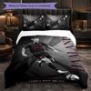 Biancheria da Letto a Tema Erling Haaland Set 3 Pezzi Copripiumino Biancheria da Letto Decorativa Per Stanza Adolescenti Decorazione Casa