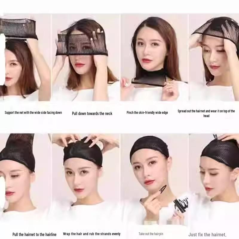 Invisible High Elasticity Wig Net for Long & Short Hair - No Headband Needed