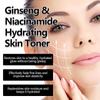 Toner Viso al Ginseng 120ml Restringente Pori Idratante Controllo Sebo Nicotinamide Levigante Schiarente Cura della Pelle del Viso Acqua Tonica