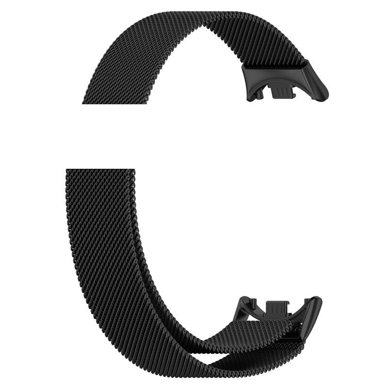 For Xiaomi Mi Band 8 NFC Milanese Loop Watchband Stainless Steel Belt Correa Miband8 Bracelet Mi Band 8 NFC Magnetic Replacement