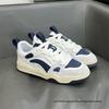 Zapatillas de Skate Europeas para Hombre Colorblock - Ligeras, Suela Blanda, Caña Baja Blanca para Deportes Juveniles, Primavera 2025.