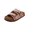 Boken slippers sandals 2025 summer new flat-bottomed thick-soled comfortable and breathable outer wear casual soft-soled beach slippers