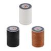 3 Rolls 150D Flat Polyester Waxed Thread for Leather Craft