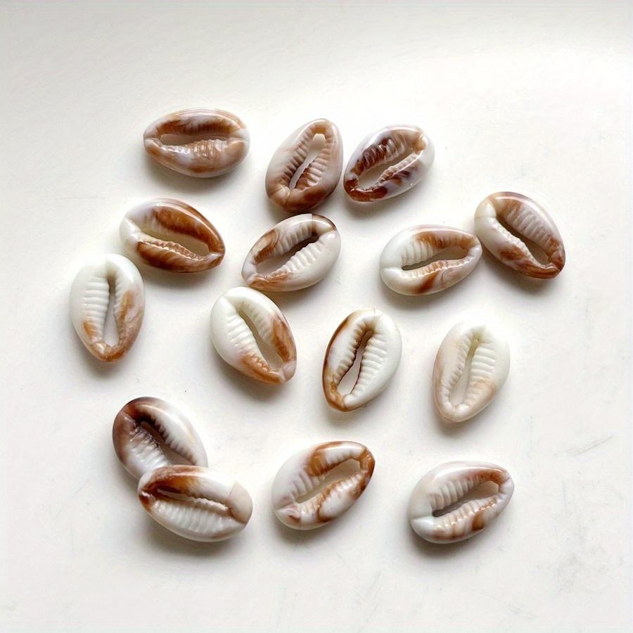 30pcs Beautiful shell color round beaded pendant suitable for jewelry making bracelet necklace earrings Handmade decorative accessories