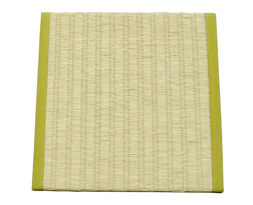 Tatami Base Green Leaves 185mm X 185mm X 15mm (medium) Size Approx.