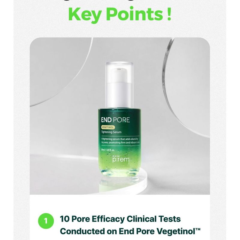 Make P:rem - End Pore Vegetinol Tightening Serum
